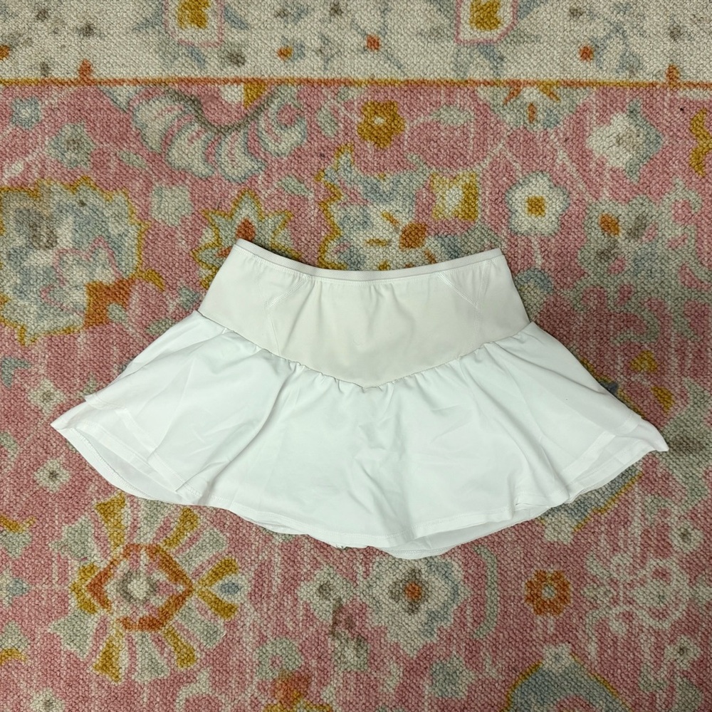 free people ruffle shorts (size small)